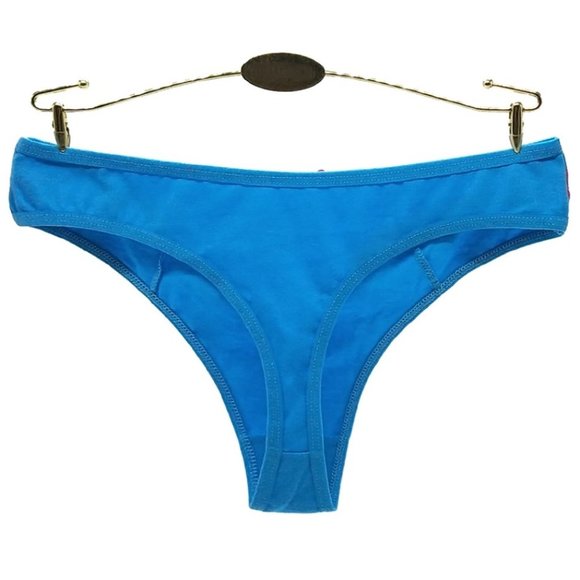 6-Pack Women's Cotton Thong Panties Thongs - Picture 3 of 8